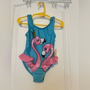 Monkey Bars Flamingo One-Piece Swimsuit